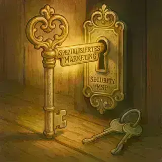 Spezialisiertes Marketing für MSP passt wie ein maßgeschneiderter Schlüssel ins Schloss